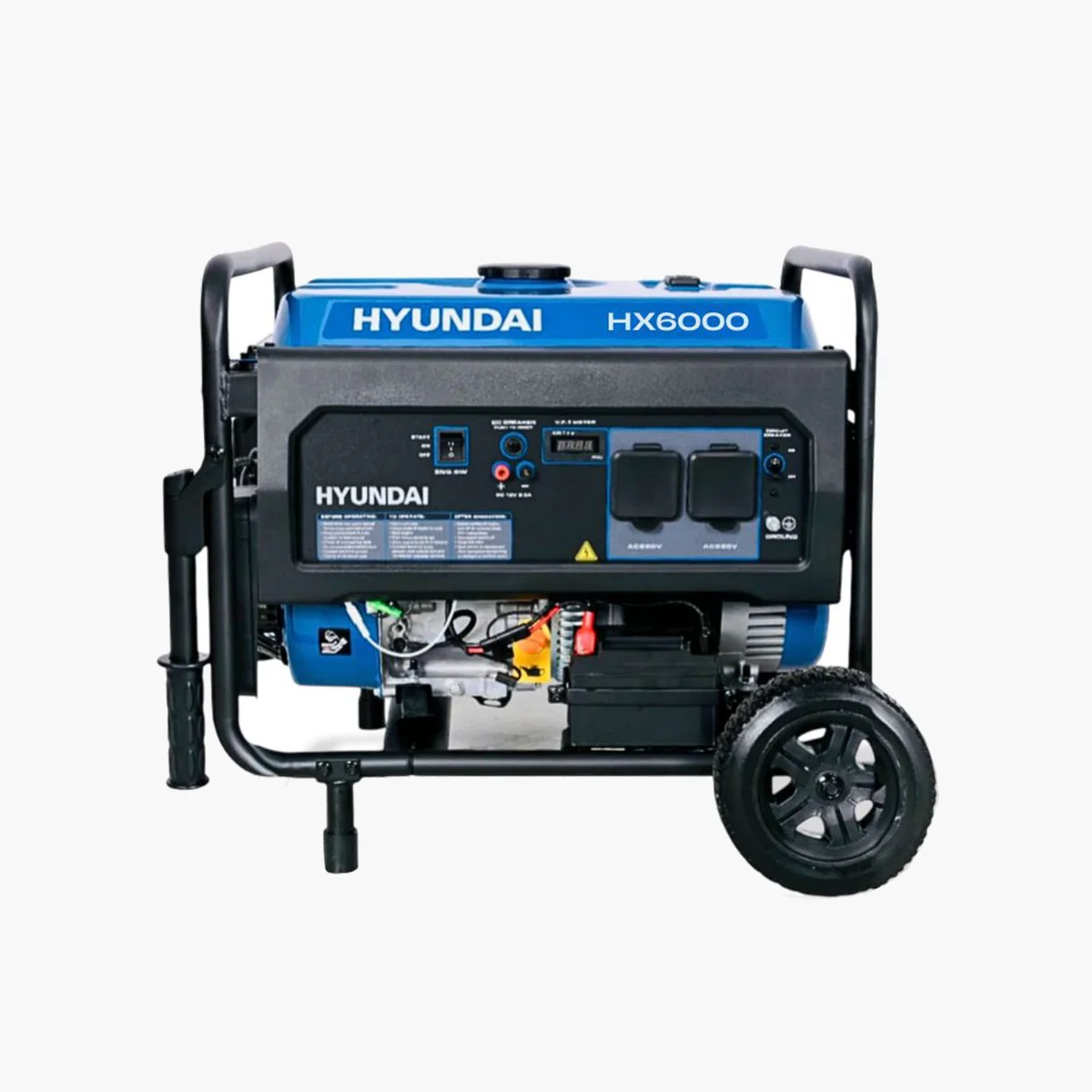 Hyundai Gasoline Generator 4.8KW (HX6000) - Image 2
