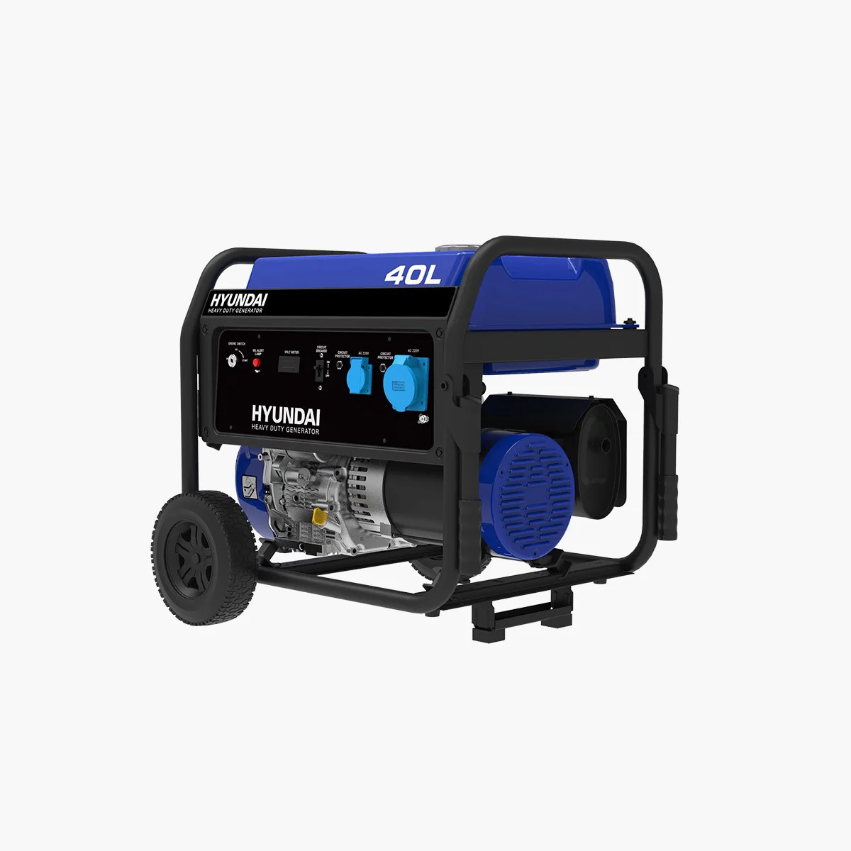 Hyundai Gasoline Generator 9.5KW (HX14000) - Image 3
