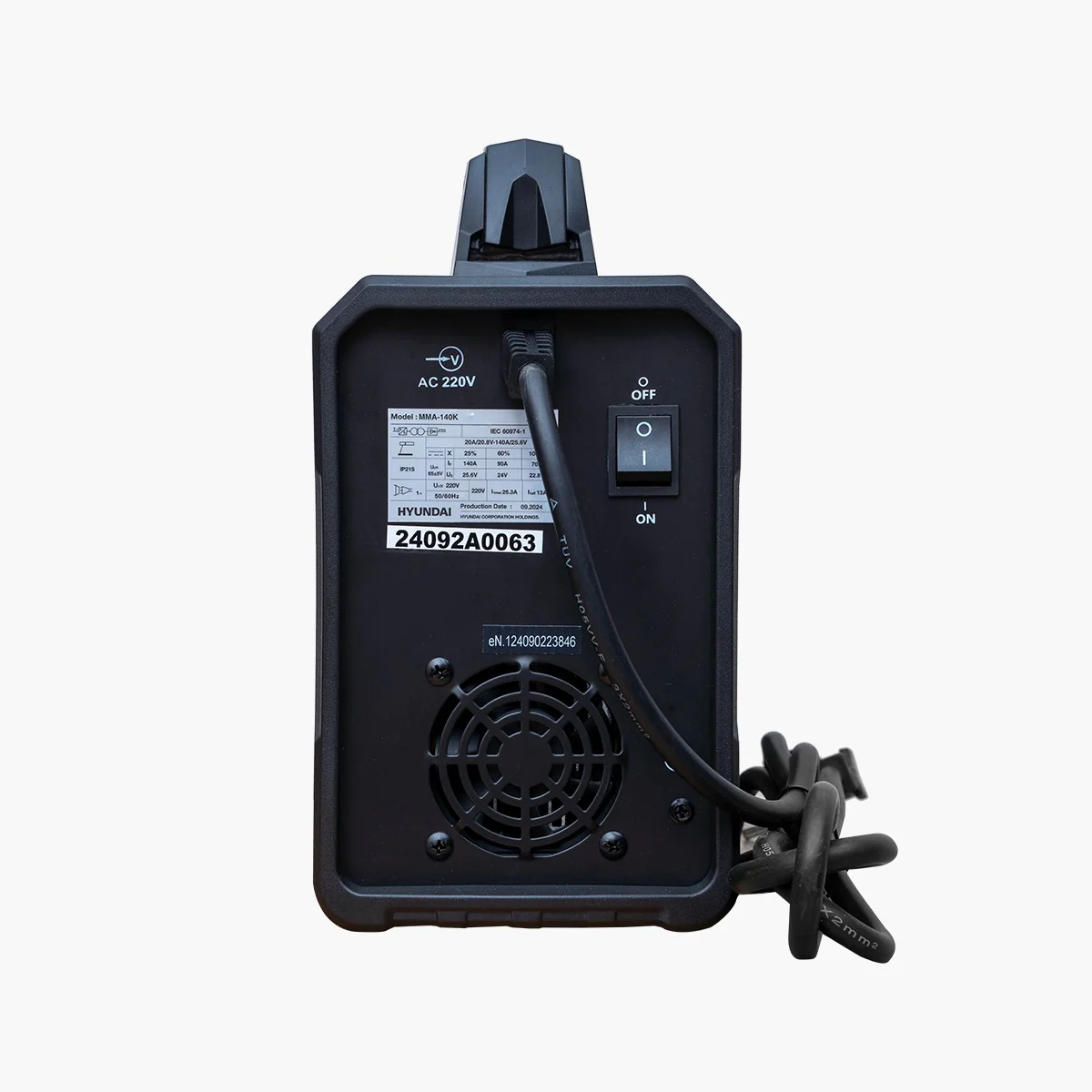 Hyundai Welding Machine 5.8 KVA (HWMMA-140k) - Image 5