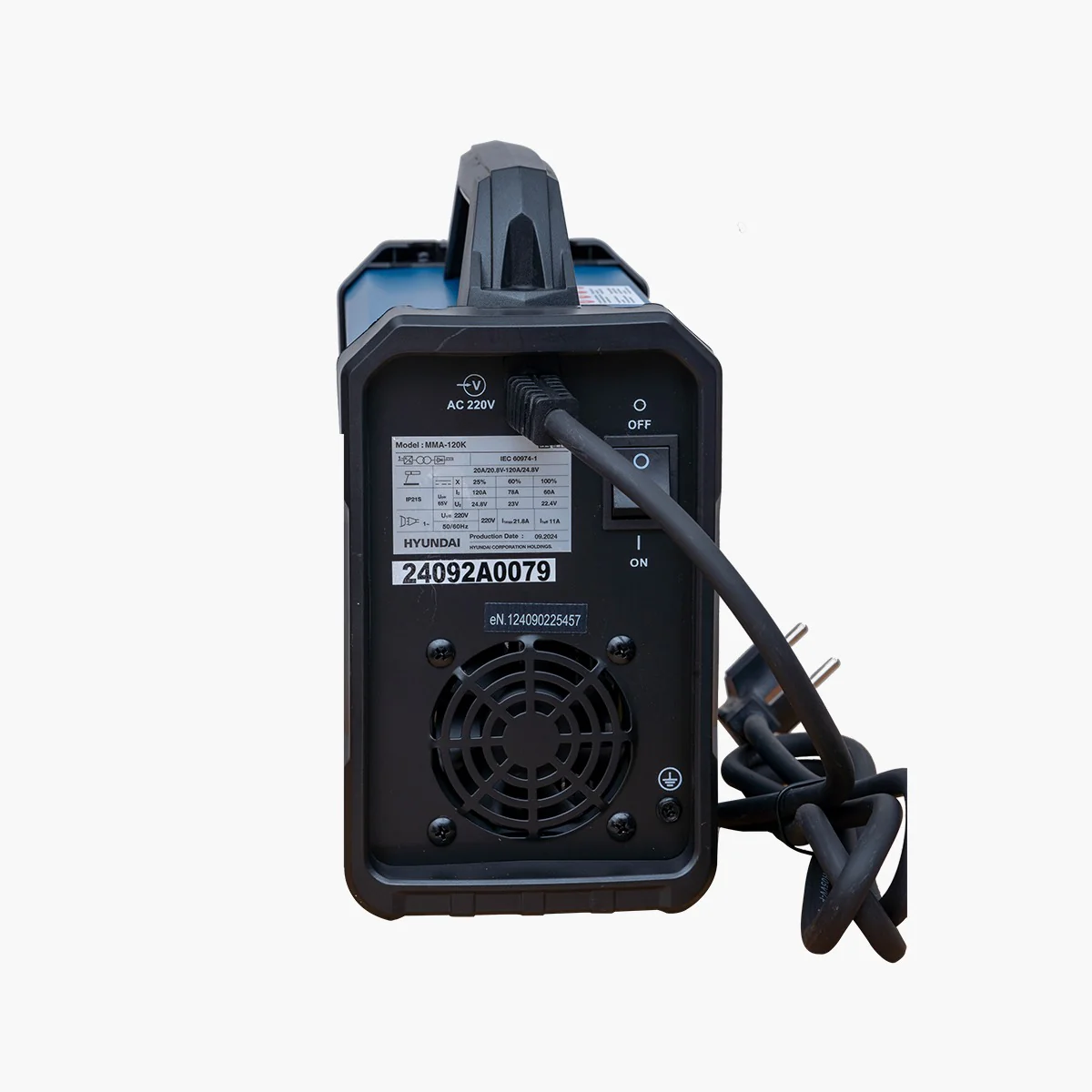 Hyundai Welding Machine 4.8 KVA (HWMMA-120k) - Image 5